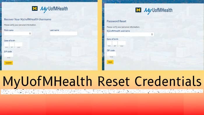 MyUofMHealth-Reset-Credentials